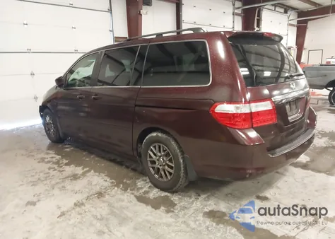 2007 Honda Odyssey Touring from USA, damaged, VIN 5FNRL38877B037200